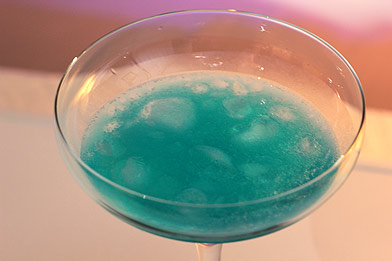 Voir la recette du cocktail Blue margarita