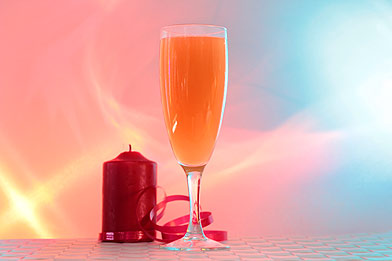 Voir la recette du cocktail Champagne Pick me up